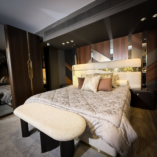 Bed room Pending (gold and brown ) 29